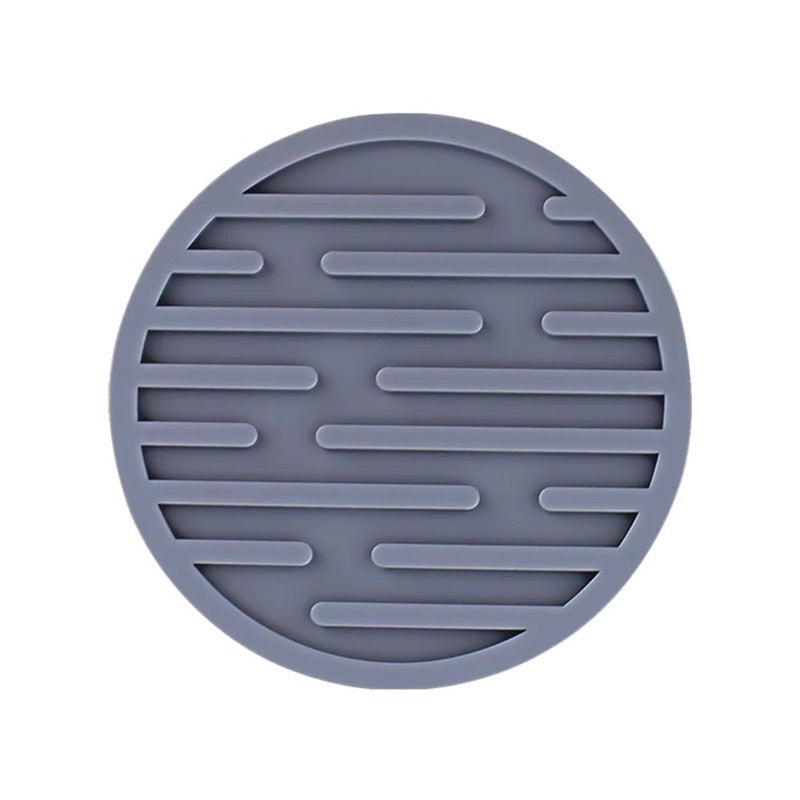 Coffee N Tea Essentials Rubber Round Coaster