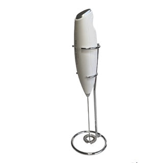 Electric Milk Frother Mixer With Stand