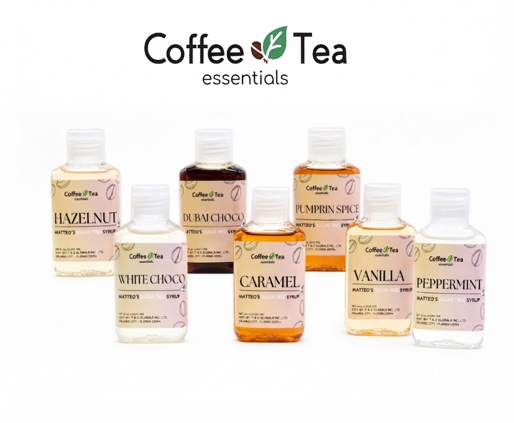 Coffee Tea Essentials Matteo's Sugar Free Syrup Trial Pack 60ml