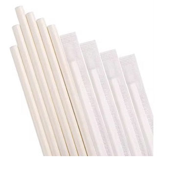 Paper Straw 100pcs per Pack Individually Wrap