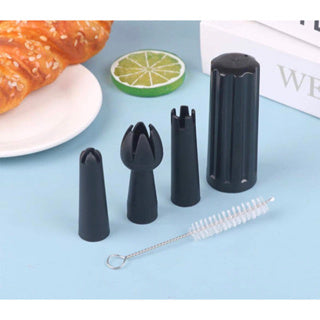 Whipped Cream Piping Tip Set