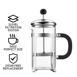 AV03 French Press for Tea and Coffee