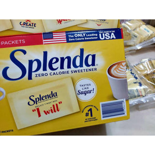Splenda Zero Calories Sugar Sachet 100pcs only