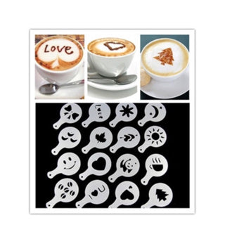 Coffee Stencils 16pcs