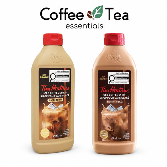 CNTE Tim Hortons Syrup - Cappuccino & Mocha 470g