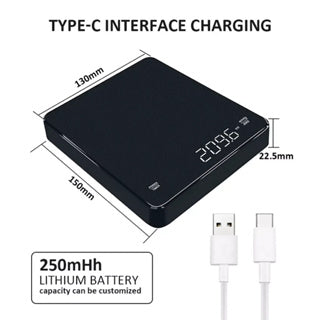 LCD Rechargeable Weighing Scale