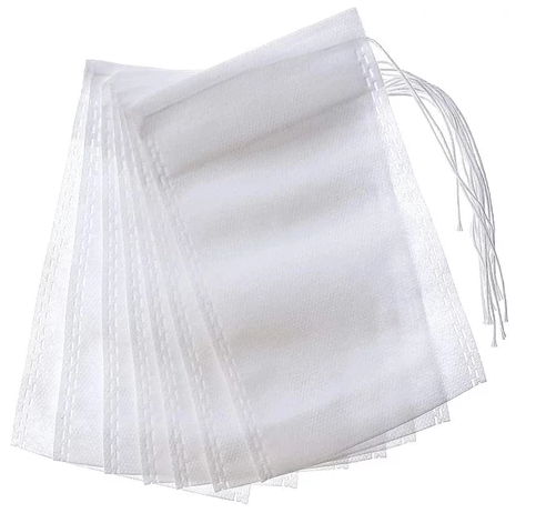 Teabags String Empty Pouch