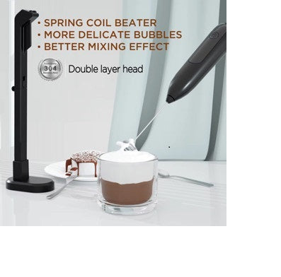 CNTE Milk Frother with Stand