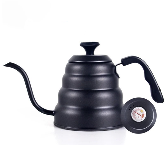 Cloud Gooseneck Coffee Pot Pour Over Espresso with cover 1.2L