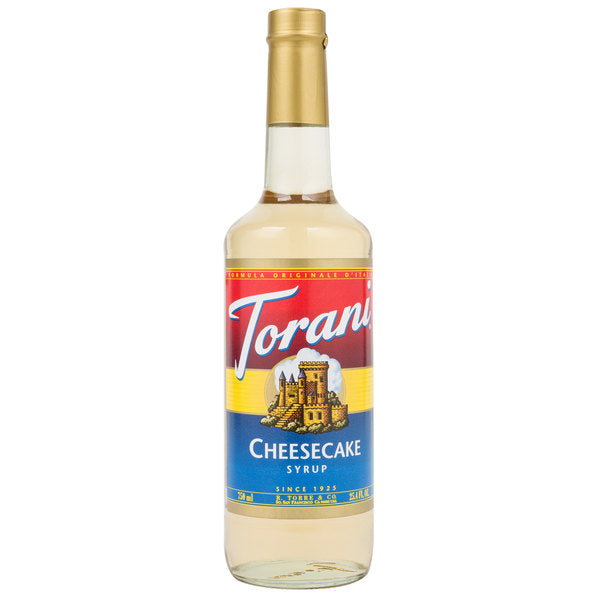 Torani Regular Syrup 750ml - Cheesecake