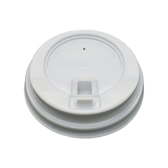 Ripple Lid White 50pcs