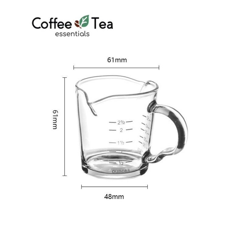 Coffee Double  Spout Measuring Cup