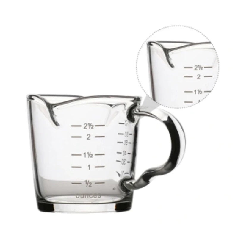 Coffee Double  Spout Measuring Cup