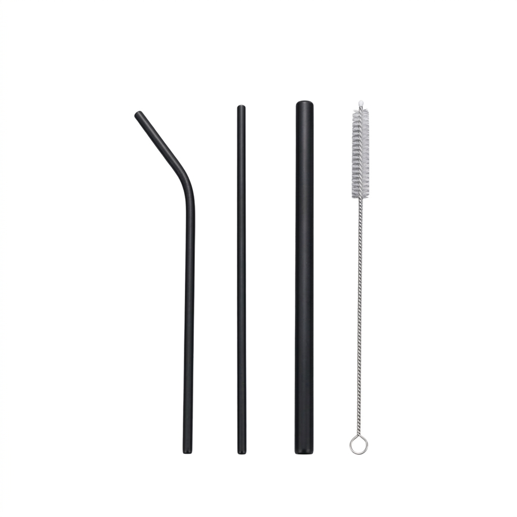 Coffee N Tea Essentials Stainless Straw 4 set