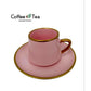 Tea Cup with Saucer 100ml 1pc