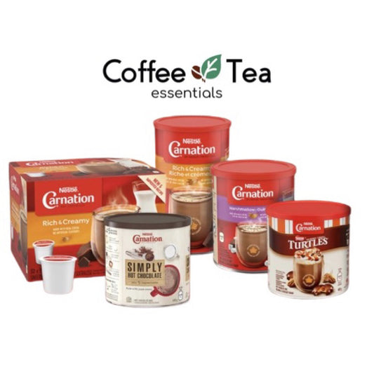 Carnation Hot Chocolate Series – Rich & Creamy, Simply, Turtles, Variety Packs