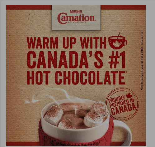 Nestle Carnation Hot Chocolate,10 x 25 g sachets, 250g (8.83oz)