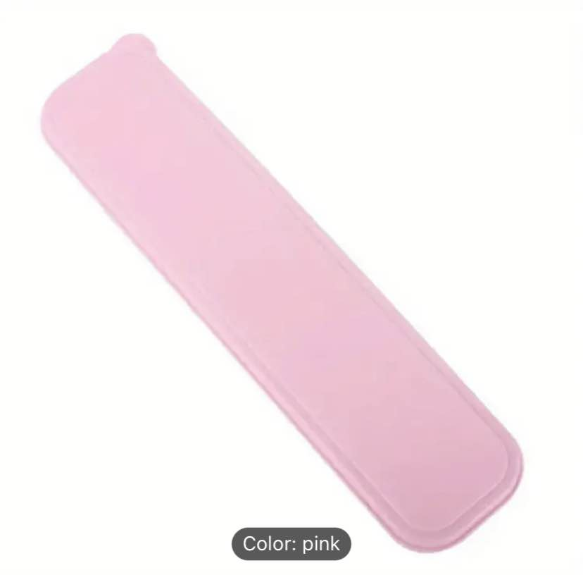 Plastic Case with Divider for Straw