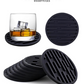 Coffee N Tea Essentials Rubber Round Coaster