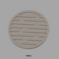 Coffee N Tea Essentials Rubber Round Coaster
