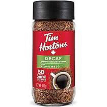 Tim Hortons Instant Coffee 100g - Colombian / Decaf / Light Roasted