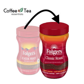 Folgers Classic Roast Instant Coffee Crystal 16oz