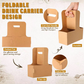 Kraft Bag Dual Cup Carrier 25pcs