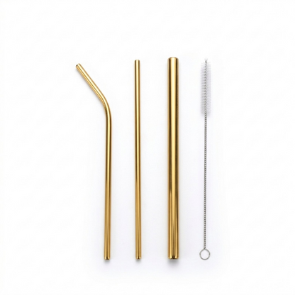 Coffee N Tea Essentials Stainless Straw 4 set