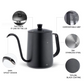 Gooseneck Coffee Pot Pour Over Espresso with cover 350ml