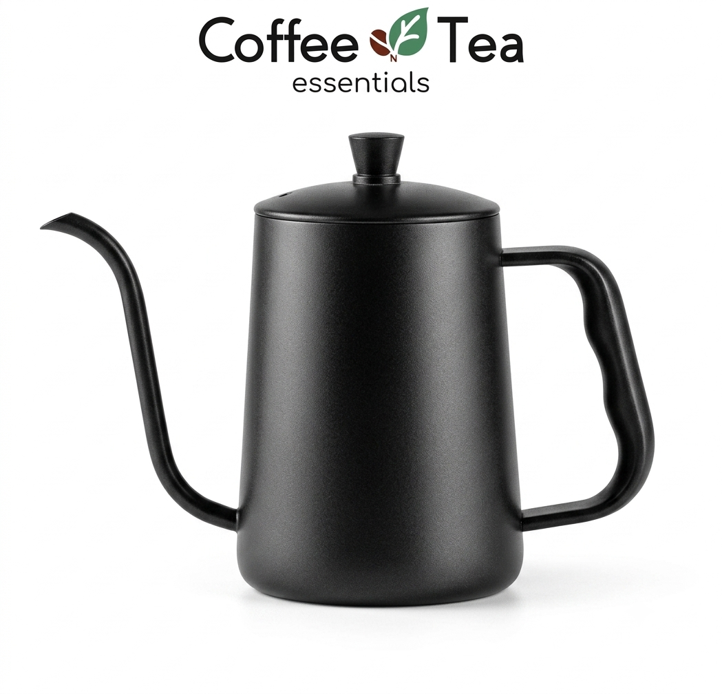 Gooseneck Coffee Pot Pour Over Espresso with cover 350ml