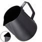 Black Milk Frother Jug Pitcher
