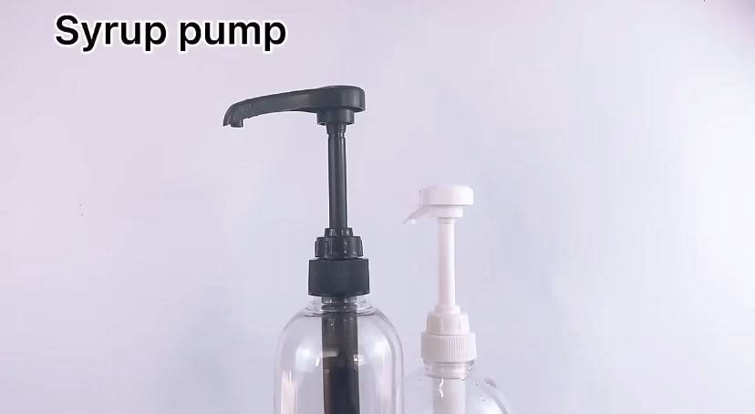Black Syrup Pump