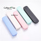 Coffee N Tea Essentials Plastic Case with divider for Straw