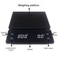 LED Display Coffee Scale with Timer Battery operated