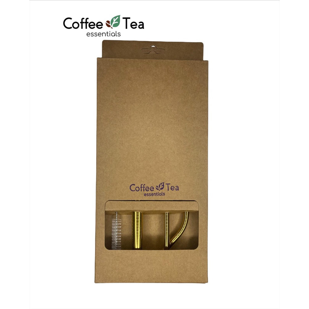 Coffee N Tea Essentials Stainless Straw 4 set