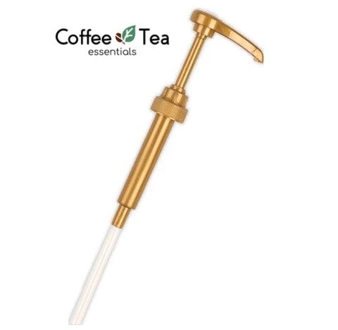 Syrup Pump 750ml - Gold