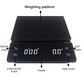 LED Display Coffee Scale with Timer Battery operated