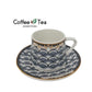 Tea Cup with Saucer 100ml 1pc
