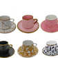 Tea Cup with Saucer 100ml 1pc