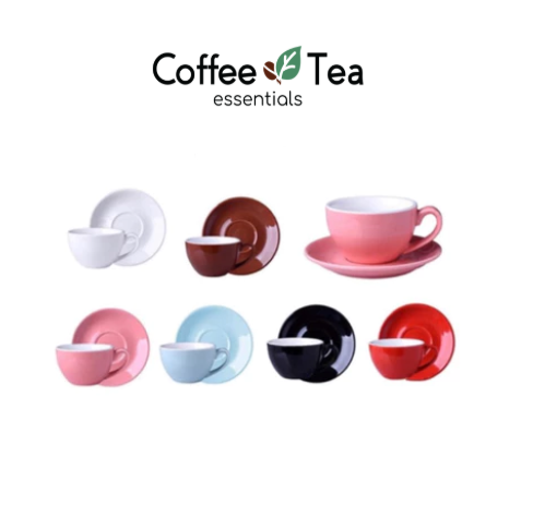 Ceramic Glossy Espresso Cups for Coffee and Tea 300ml