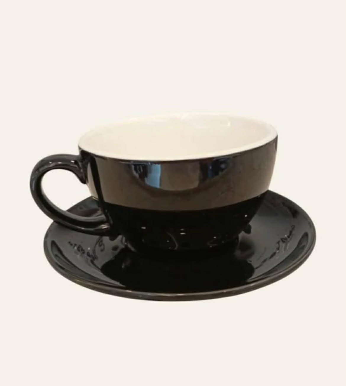 Ceramic Glossy Espresso Cups for Coffee and Tea 300ml