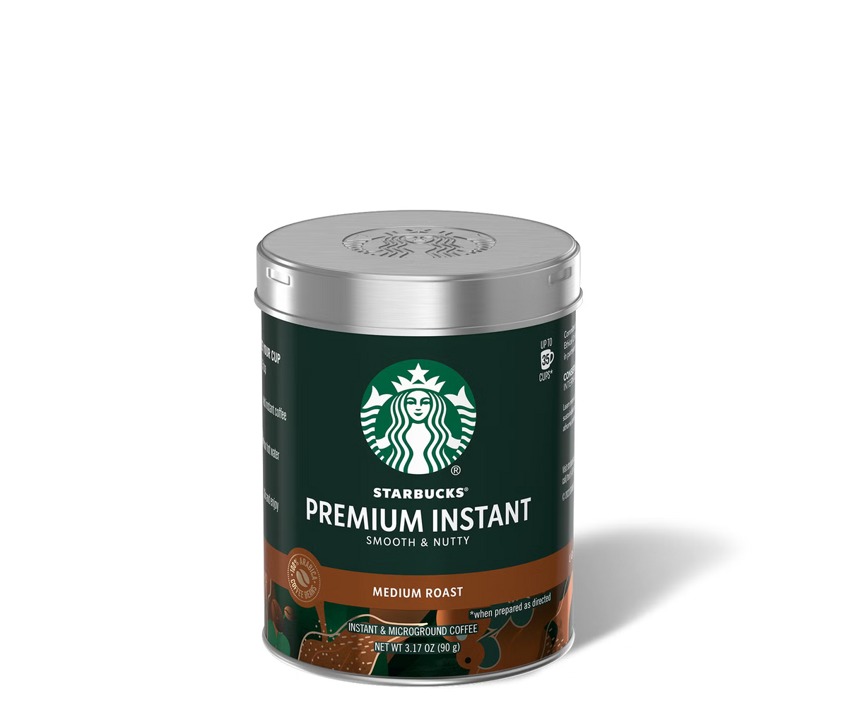 Starbucks Premium Instant Coffee Medium Roast 90g-202g