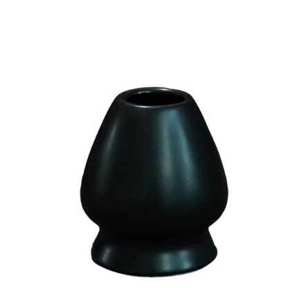 Bamboo Whisk Ceramic Stand