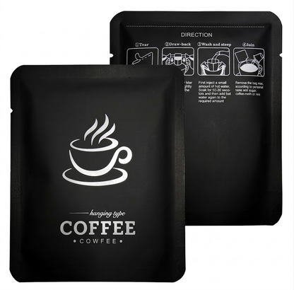 Aluminum Coffee Empty Drip Pouch 100pcs