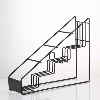 4 Layer Kitchen Rack - Black