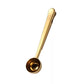 Coffee Spoon with Clip - Gold