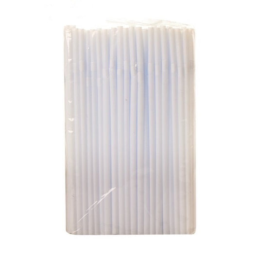 Unwrapped Bending Straw